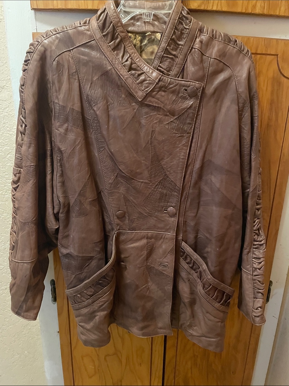 Women's Brown Leather Jacket